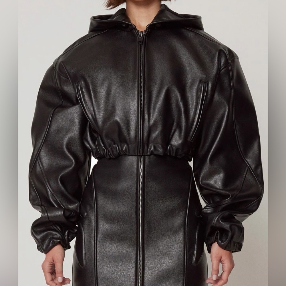Khy by Kylie Jenner faux leather jacket
